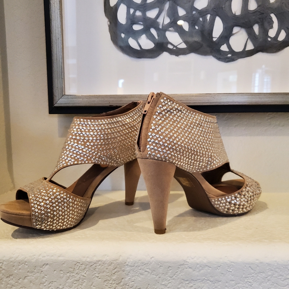 Jeffrey Campbell Rally Ibiza Studded Sandals Platforms Heels